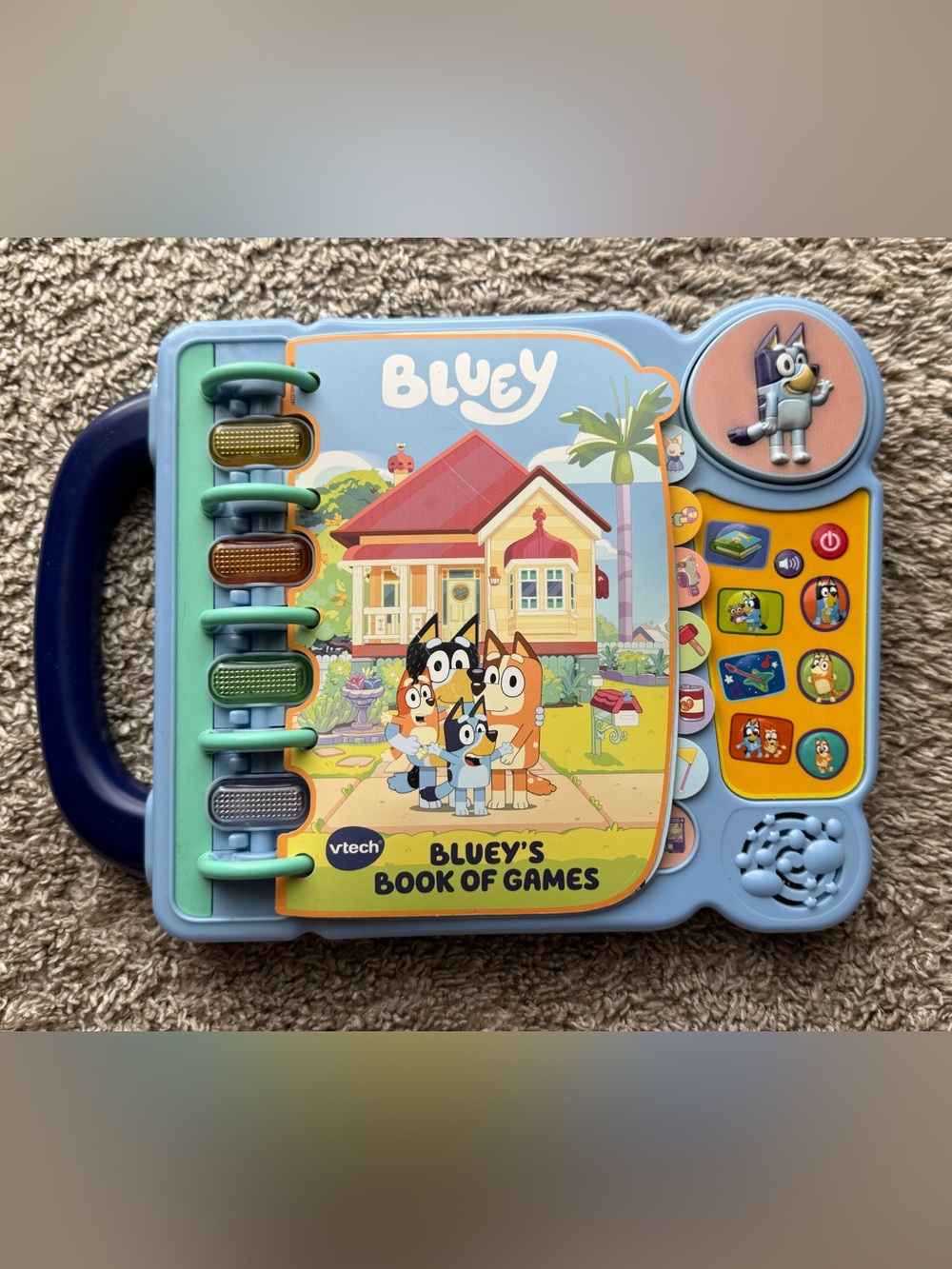 VTech Bluey’s Book of Games Baby Toddler Tested Works